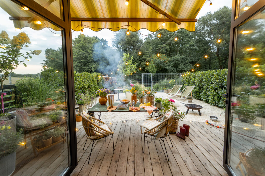 Summer Patio Cleaning